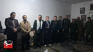 از دو مادر شهید توسط فرمانده ناحیه مقاومت بسیج شهرستان باغملک تجلیل شد