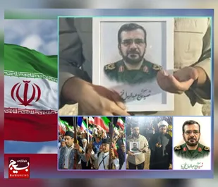 اجتماع مردمی هندیجان باحضور فرزند شهید سردار عبدالرسول فتحی نیا