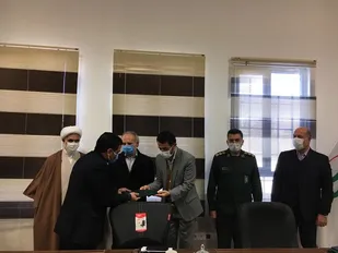 آئین تکریم و معارفه مسئول سازمان بسیج اساتید دانشگاه&zwnj;های استان سمنان