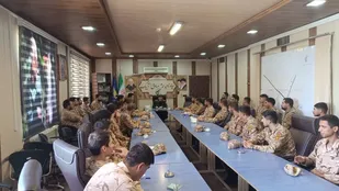 دیداری شیرین از جنس خدمت مقدس سربازی