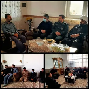 دیدار مسئولان ارشد پیشوا با رزمندگان دفاع مقدس