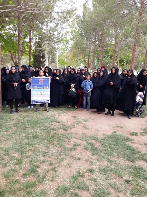 پیاده روی بسیجیان در آستانه میلاد منجی عالم بشریت