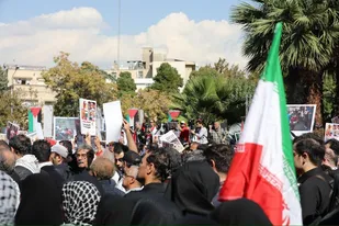 تجمع اساتید بسیجی دانشگاه&zwnj;های تهران در اعتراض به جنایات رژیم صهیونیستی