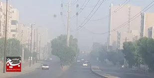 امروز ۹ تیر، آلودگی هوا در ۲ شهر خوزستان