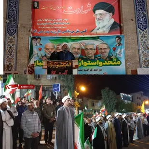 برگزاری مراسم بزرگداشت سالگرد شهادت شهید سلامی و سایر شهدای اقتدار در حاجی&zwnj;آباد