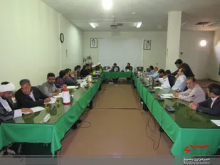 جلسه&zwnj;ی هم اندیشی مسئولان روابط عمومی سپاه با مسئول بسیج رسانه استان برگزار شد
