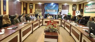 نشست جهاد تبیین به مناسبت هفته دفاع مقدس در پایگاه مقاومت بسیج عمار اداره&zwnj;کل دامپزشکی سیستان و بلوچستان برگزار شد
