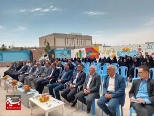 افتتاح مدرسه ۶ کلاسه در شهر نشتیفان خواف با اعتباری بالغ بر ۴۲ میلیارد ریال + تصاویر