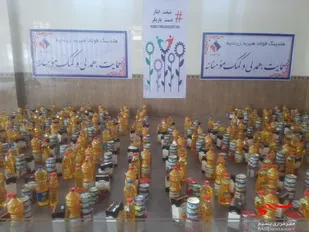شیفت ایثار کارگری در کارخانه فولاد هیربرد زرندیه با حضور کارگران بسیجی برگزار شد+تصاویر