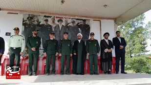 مراسم صبحگاه مشترک به مناسبت سالروز آزادسازی خرمشهر در سپاه تنکابن برگزار گردید