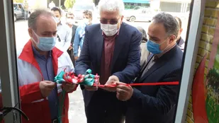همزمان با هفته دفاع مقدس دو خانه هلال در شهرستان خرمدره افتتاح شد