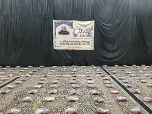 ذبح ۳۵ راس دام در پویش نذر قربانی به نیت سردار شهید حاج قاسم سلیمانی درشهرستان راور