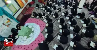 هفتمین روز محفل جزء&zwnj;خوانی قرآن کریم خواهران در مسجد موسی بن جعفر(ع)