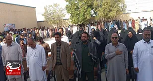 برگزاری صبحگاه دانش آموزی در مهرستان