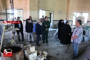 بازدید فرمانده سپاه انصارالحسین(ع) همدان از مجتمع شهید همدانی