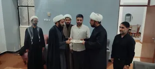 قدردانی از خدمات مسئول عقیدتی حوزه مقاومت بسیج بخش شیبکوه با حضور مسئولان