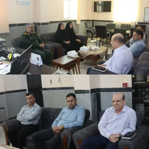 دیدار رئیس بهزیستی با فرمانده سپاه شهرستان بستک