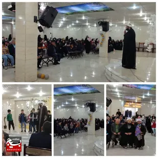 همایش خانوادگی به مناسبت ایام ولادت حضرت فاطمه الزهرا(س) و روز زن در شهرستان باغملک