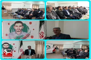 آیین استانی طرح شهید سید روح الله عجمیان در شهرستان سرخه برگزار شد
