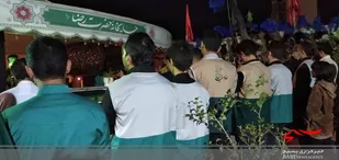 مراسم عزاداری شهادت حضرت رقیه خادمیاران رضوی شاهرود+ تصاویر