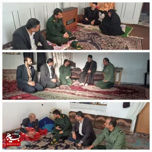 دیدار با خانواده معظم شهیدان خیری، یوسفی و اکبری