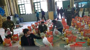 قائم شهر؛آماده برگزاری جشن عید بندگی با کمک&zwnj;های مومنانه