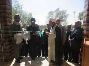 افتتاح نمایشگاه  درکارخانه فولاد بروجن