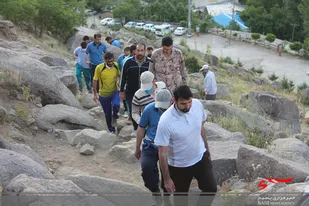 کوهپیمایی کارکنان سپاه ناحیه همدان