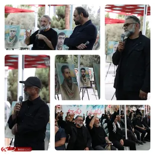 هنرمندان بسیجی یاد شهدای مقاومت را گرامی داشتنند