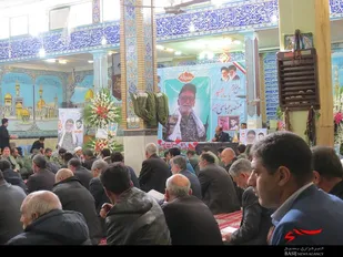 گرامیداشت شهیدمدافع حرم منصور عباسی درشهرکرد