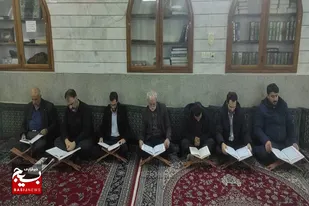 محفل انس با قرآن در روستای افتر برپا شد