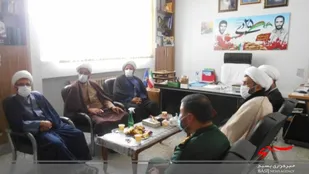 دیدار با فرمانده جدید سپاه ناحیه خوانسار