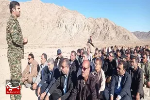 برگزاری میدان تیر کارمندان بسیجی ادارات کل سیستان وبلوچستان