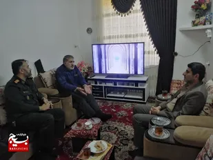 دیدار سرهنگ قزلباش با پیشکسوتان جهاد و شهادت