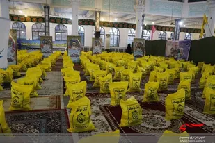 مرحله اول کمک مومنانه دهه ولایت در دیار شهید بصیر+ تصاویر