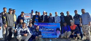 برگزاری اردوی صعود سراسری پاسداران سپاه نینوا به قله پیرگردکوه+تصاویر