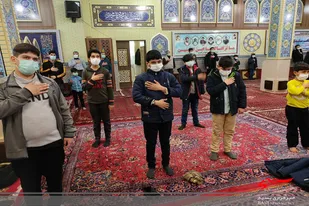 بزرگداشت دهه بصیرت و اولین سالگرد شهید سلیمانی در قهاوند