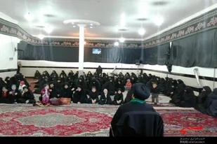 برگزاری برنامه فاطمیه در مهاجران