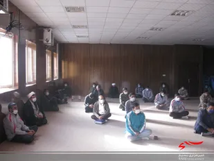 مراسم دهه آخر صفر در ناحیه مقاومت بسیج شهرستان فاروج برگزار شد
