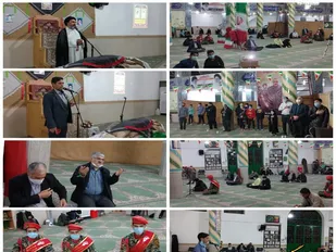 برگزاری اولین مراسم پویش همراه با شهدا؛ همگام با علما در بافق