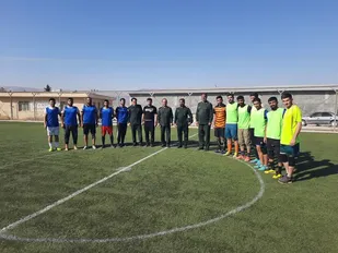 برگزاری مسابقات فوتسال چمن مصنوعی کارکنان وظیفه تیپ ۴۸فتح