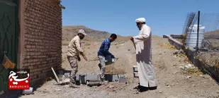 همت جهادگران دلیجانی در قاب تصویر