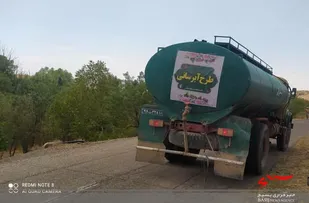 حل مشکلات آب آشامیدنی و آبیاری درختان روستاهای دلیجان توسط سپاه/ قدردانی اهالی روستا از سپاه