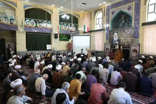 بزرگداشت آیت&zwnj;الله العظمی شبیری زنجانی در حوزه علمیه همدان برگزار شد