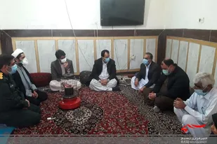 دیدار با جانباز حسن پورمند در سیب و سوران