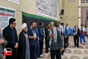 اعزام زائران حرم امام خمینی (ره) در شهرستان درگزین