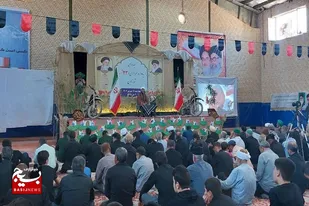 چهاردهمین یادواره سرداران و ۳۳ شهید شهر زاوین برگزار شد+عکس