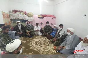 دیدار و تجلیل از خانواده معظم شهدای بسیجی بخش هیچان نیکشهر