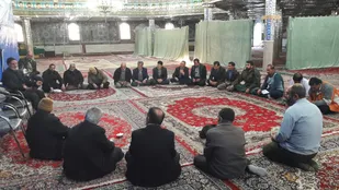 برگزاری جلسه هم اندیشی یادواره شهدا شهر کلاته خیج+ تصاویر