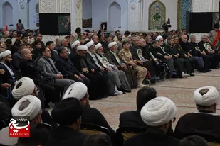 برگزاری مراسم گرامیداشت قائد شهید امت و خانواده محترم ایشان در مصلای اردبیل